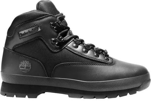 Men's Timberland Euro Hiker L/F Mid Black Full Grain (TB056038 001)