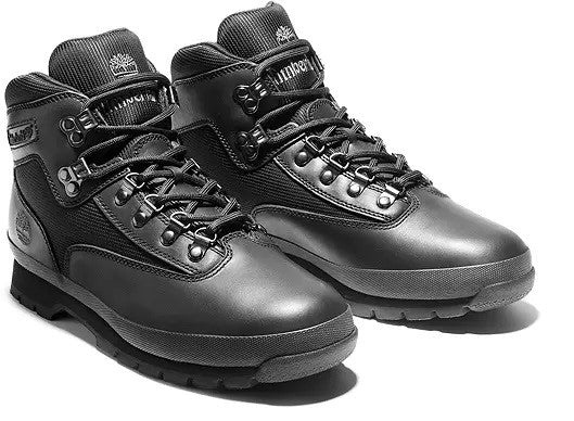 Men's Timberland Euro Hiker L/F Mid Black Full Grain (TB056038 001)