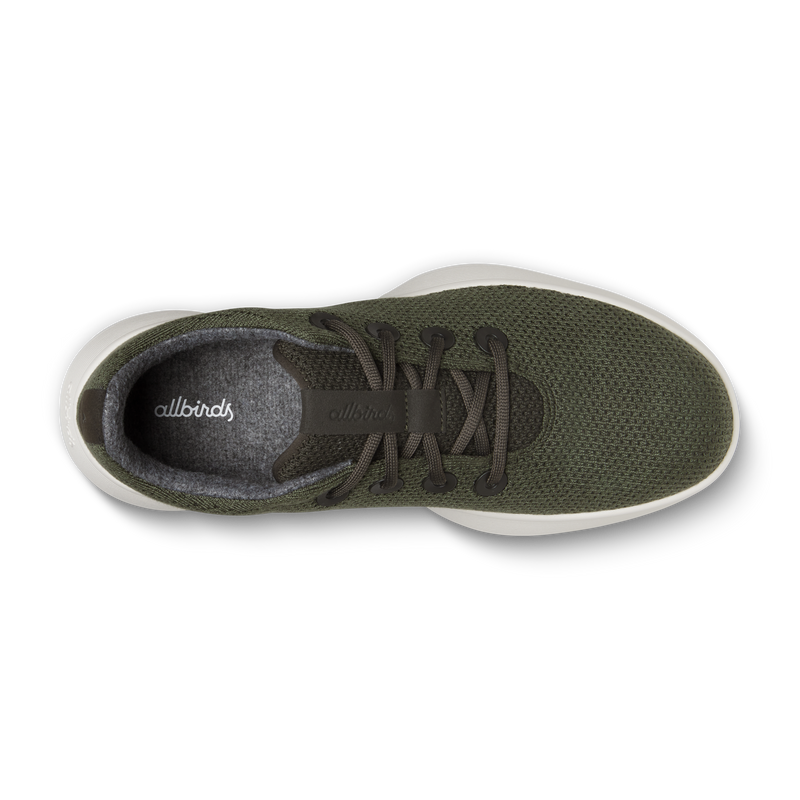 Men's Tree Runner NZ - Thunder Green (Natural White Sole)
