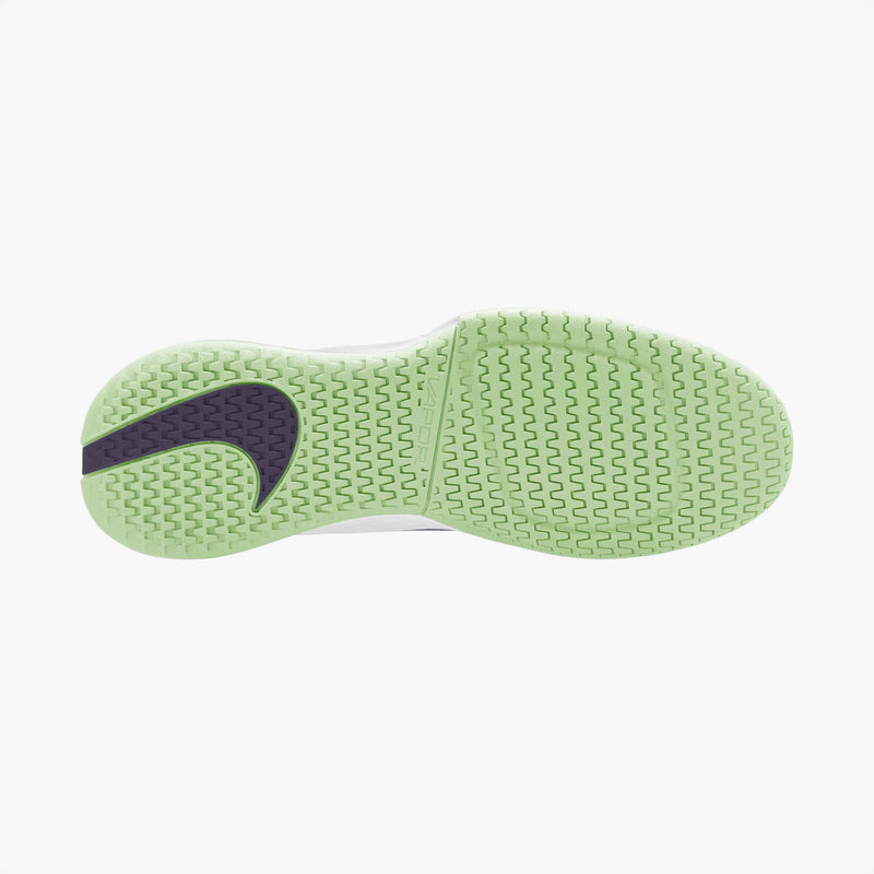 Men's Vapor Pro 3 Hard Court Tennis Shoes in White/Dark Raisin-Volt Tint