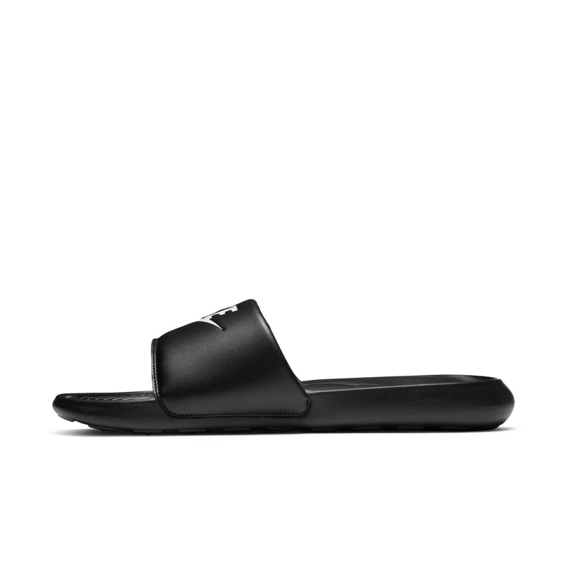 Men's Victori One Slides in Black/White-Black