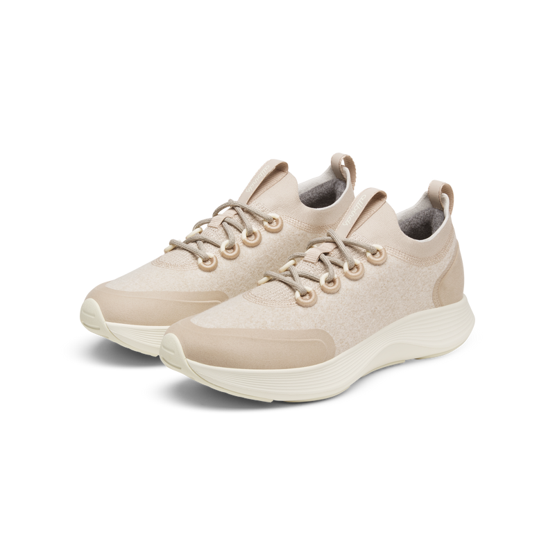 Men's Wool Strider - Rugged Beige (Natural White Sole)