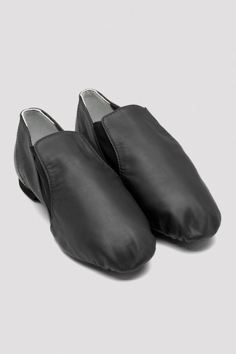 Mens Leather Elasta Jazz Booties - BLOCH US