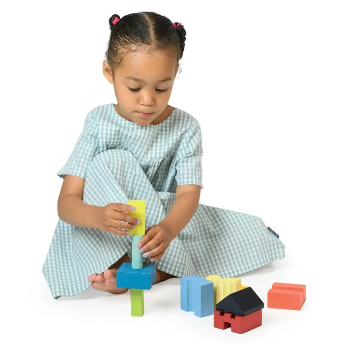 Mentari Toys - Colorful Stacking Tower-Mentari Toys-treehaus