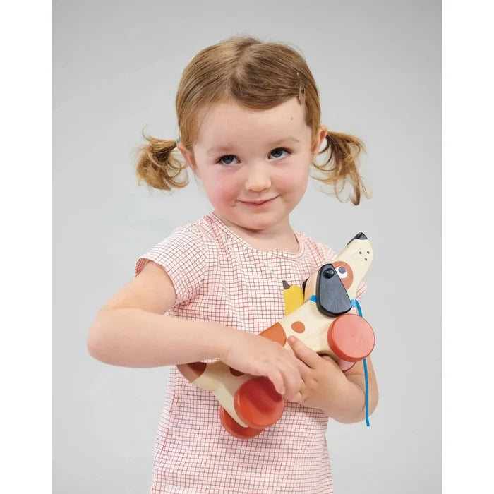 Mentari Toys - Puppy on Wheels-Mentari Toys-treehaus