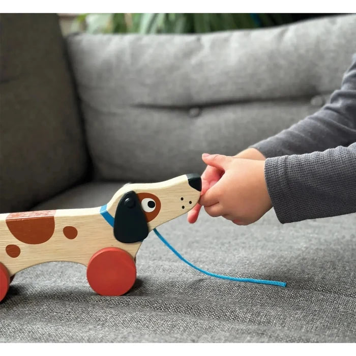 Mentari Toys - Puppy on Wheels-Mentari Toys-treehaus