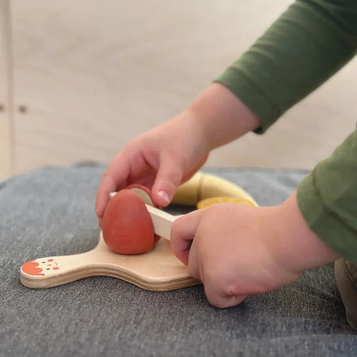 Mentari Toys - Smiley Charcuterie Chopping Board-Mentari Toys-treehaus