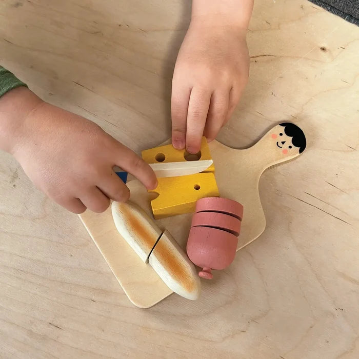 Mentari Toys - Smiley Charcuterie Chopping Board-Mentari Toys-treehaus