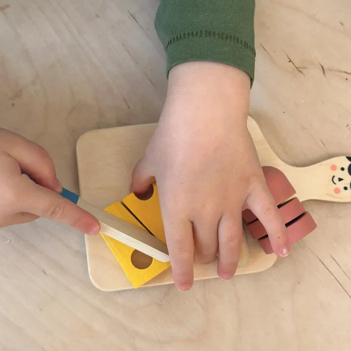 Mentari Toys - Smiley Charcuterie Chopping Board-Mentari Toys-treehaus
