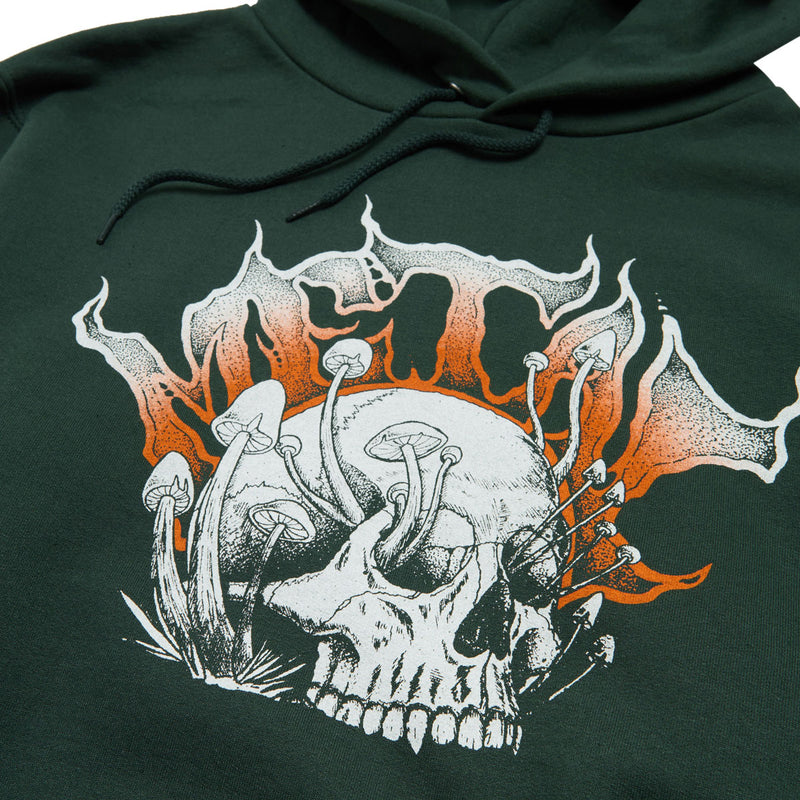 Metal Mushroom Hoodie - Green