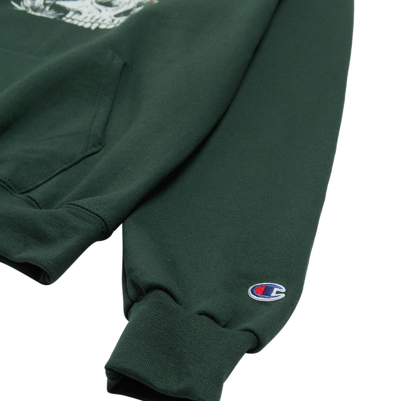Metal Mushroom Hoodie - Green