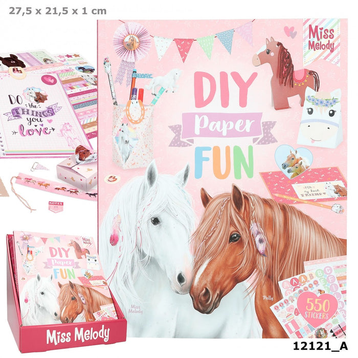 Miss Melody DIY Paper Fun