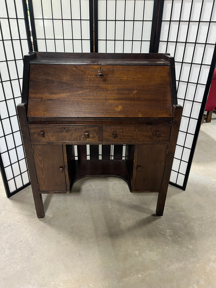 Mission Style Drop Front Desk