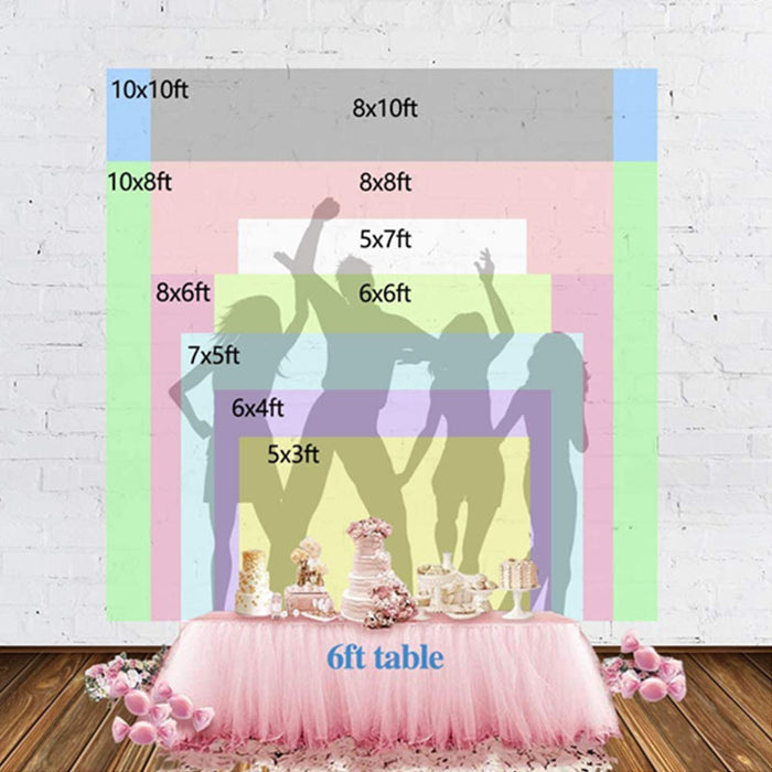 Mocsicka Donut Theme Sweet One Happy Birthday Backdrop