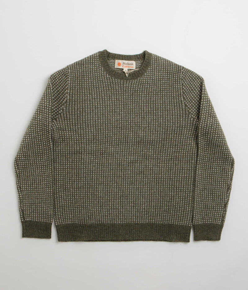Mollusk Beacon Sweatshirt in Dark Moss