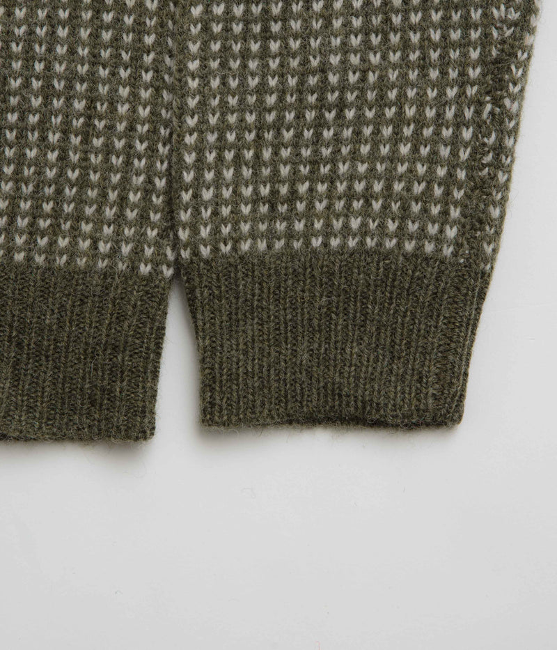 Mollusk Beacon Sweatshirt in Dark Moss