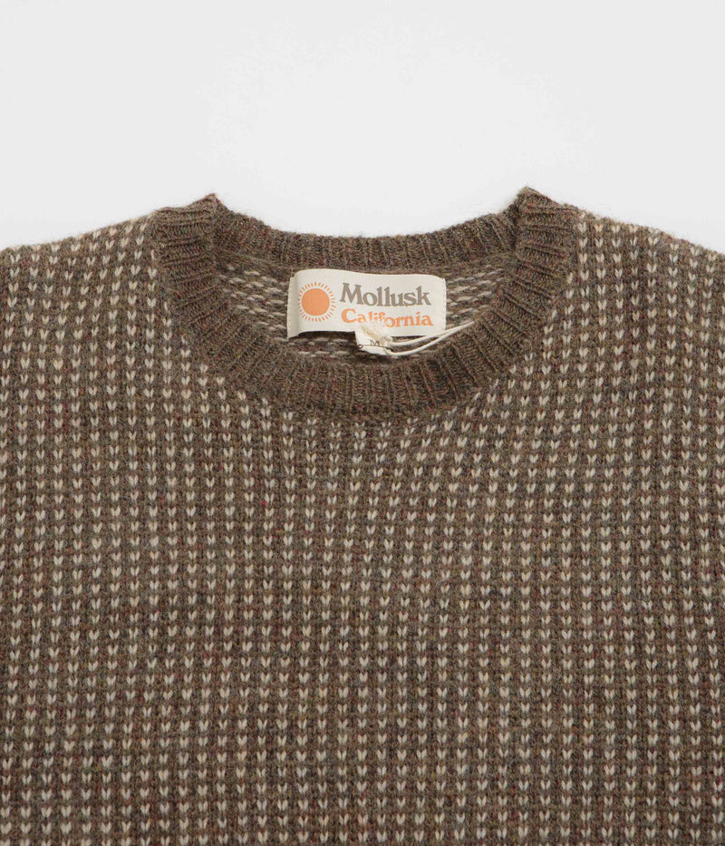 Mollusk Beacon Sweatshirt in Walnut
