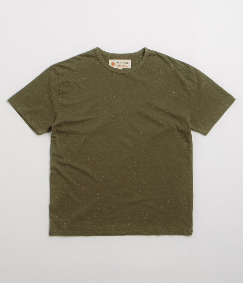 Mollusk Cosmos T-Shirt in Dark Mash Green