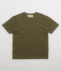 Mollusk Cosmos T-Shirt in Dark Mash Green
