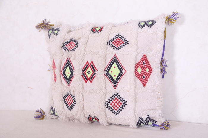 Moroccan decor pillow 17.3 INCHES X 19.6 INCHES - kilim pillow