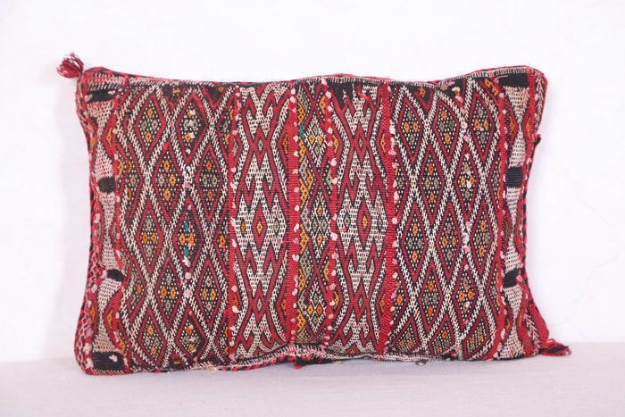 Moroccan Pillow 13.3 INCHES X 19.6 INCHES - kilim pillow