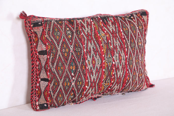 Moroccan Pillow 13.3 INCHES X 19.6 INCHES - kilim pillow
