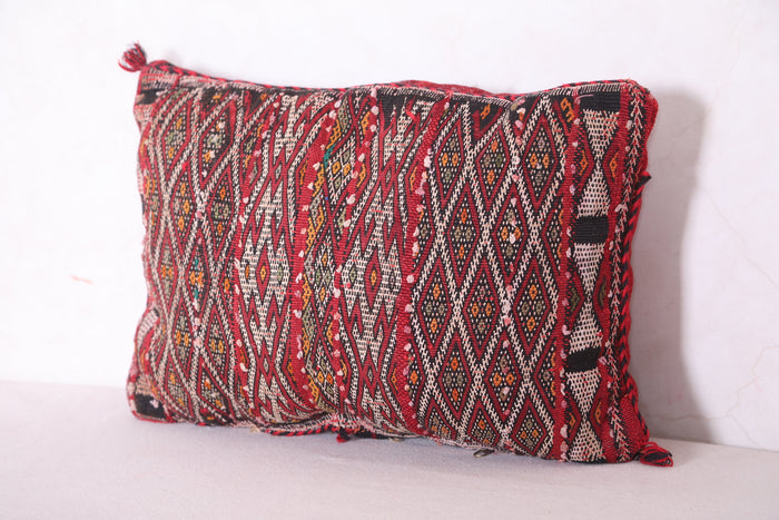 Moroccan Pillow 13.3 INCHES X 19.6 INCHES - kilim pillow