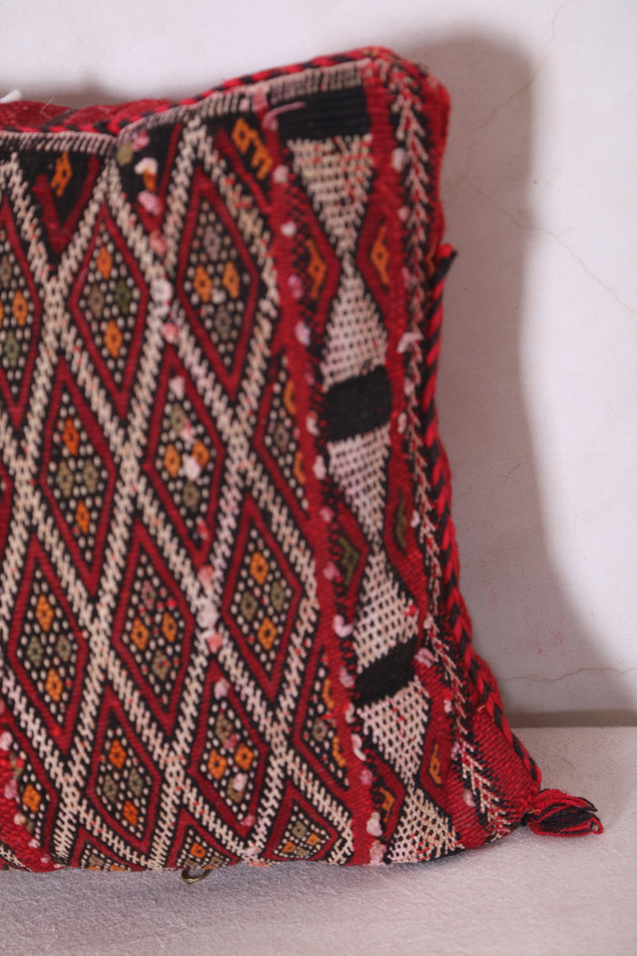 Moroccan Pillow 13.3 INCHES X 19.6 INCHES - kilim pillow
