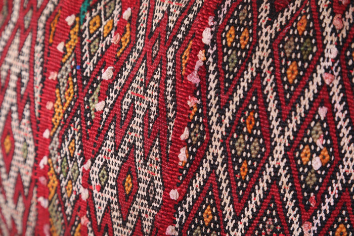 Moroccan Pillow 13.3 INCHES X 19.6 INCHES - kilim pillow