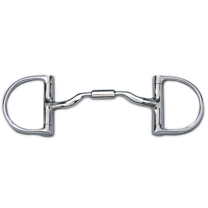 Myler Dee without Hooks Low Port Comfort Snaffle