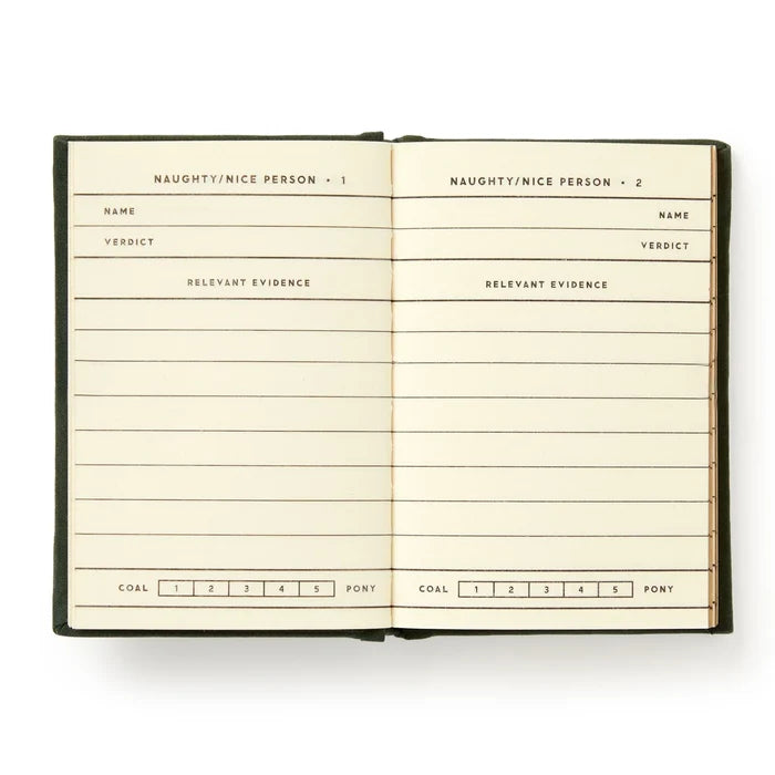Naughty and/or Nice Tiny Diary