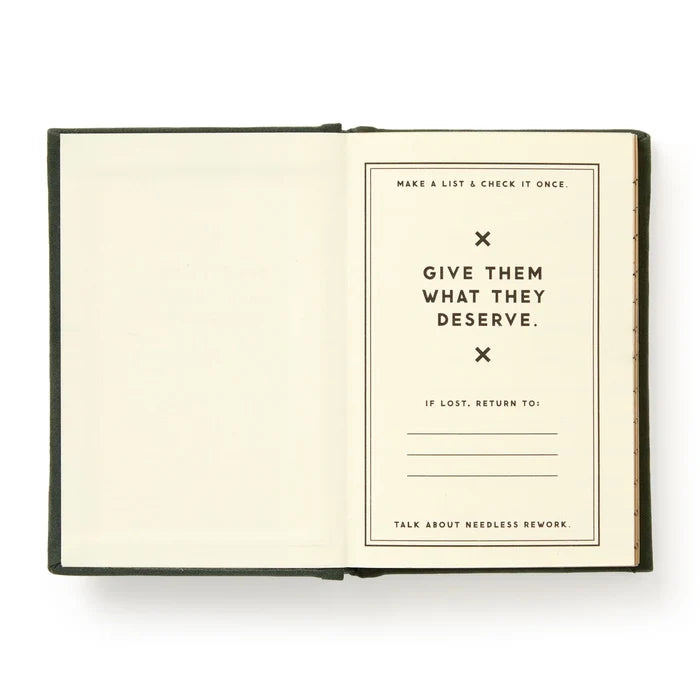 Naughty and/or Nice Tiny Diary