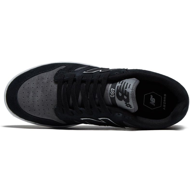 New Balance 480 Shoes - Black/Grey
