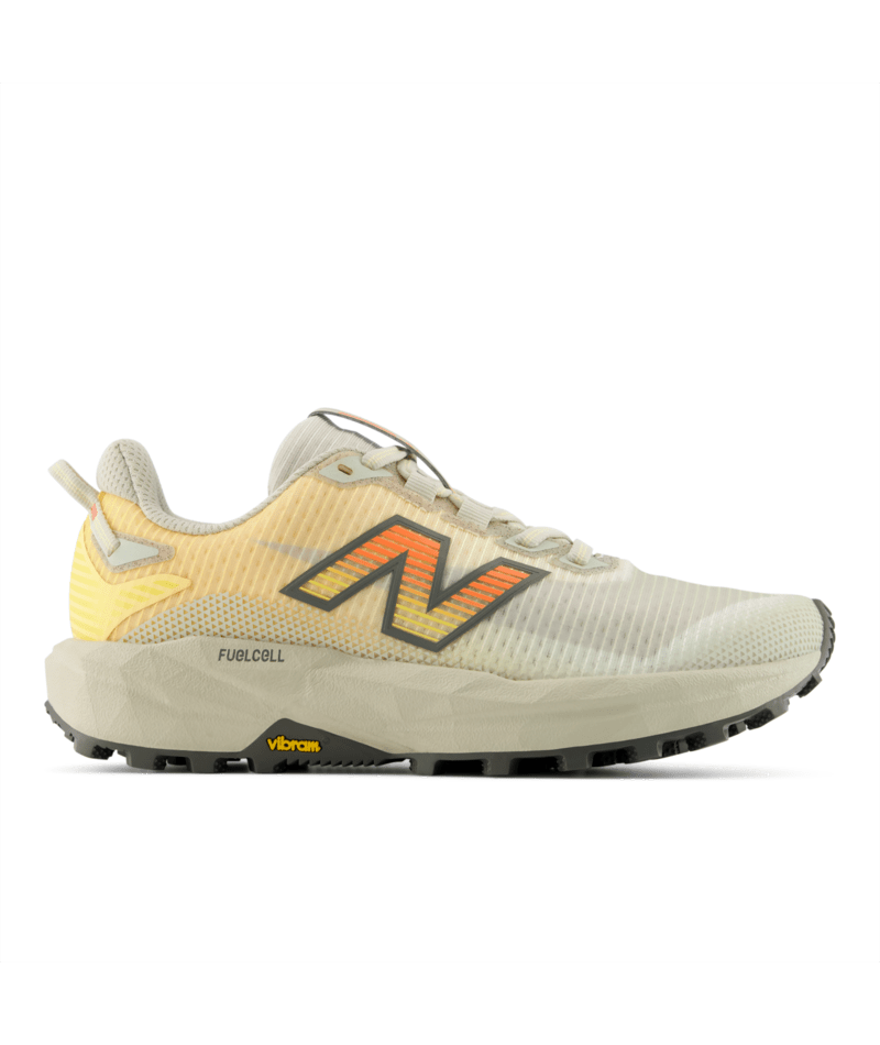 New Balance Women's FuelCell Rebel Trail Running Shoes in White Peach