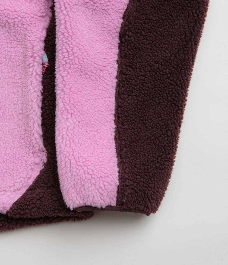 Nike ACG Canwell Glacier Fleece in Beyond Pink and Burgundy Crush / Summit White