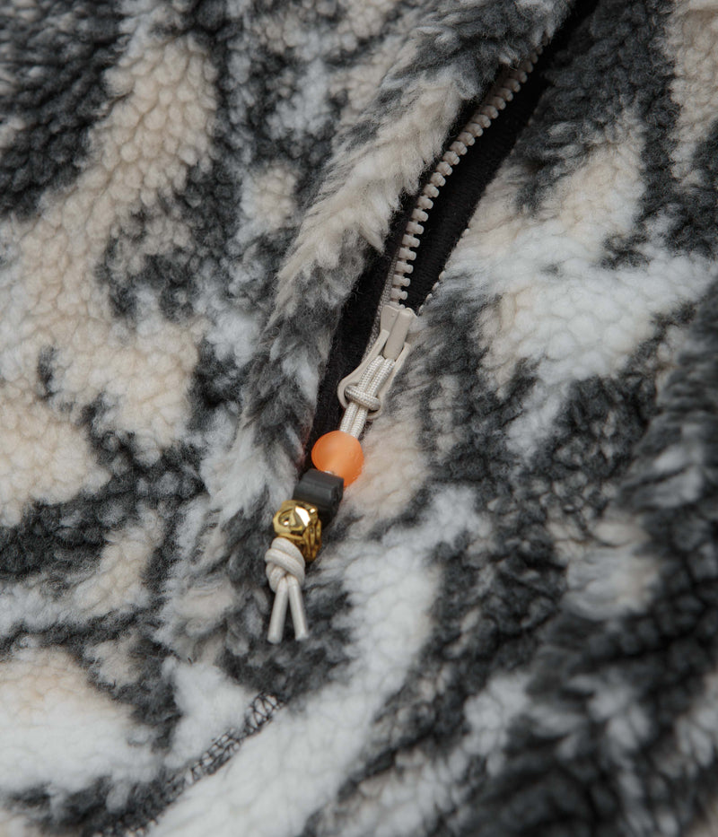 Nike ACG Canwell Glacier Windproof Fleece in Light Orewood Brown and Black / Summit White