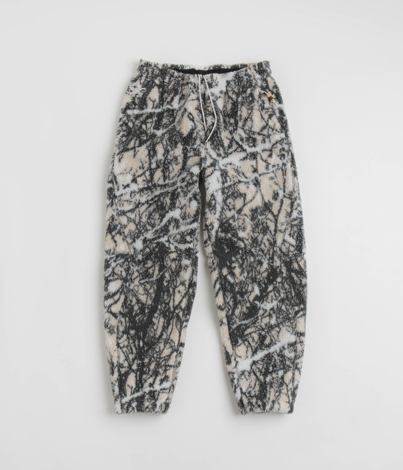 Nike ACG Canwell Glacier Windproof Pants in Light Orewood Brown and Black / Summit White