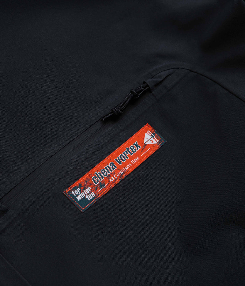Nike ACG Chena Vortex Bib Pants in Anthracite and Anthracite / Summit White