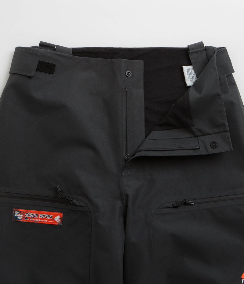 Nike ACG Chena Vortex Bib Pants in Anthracite and Anthracite / Summit White