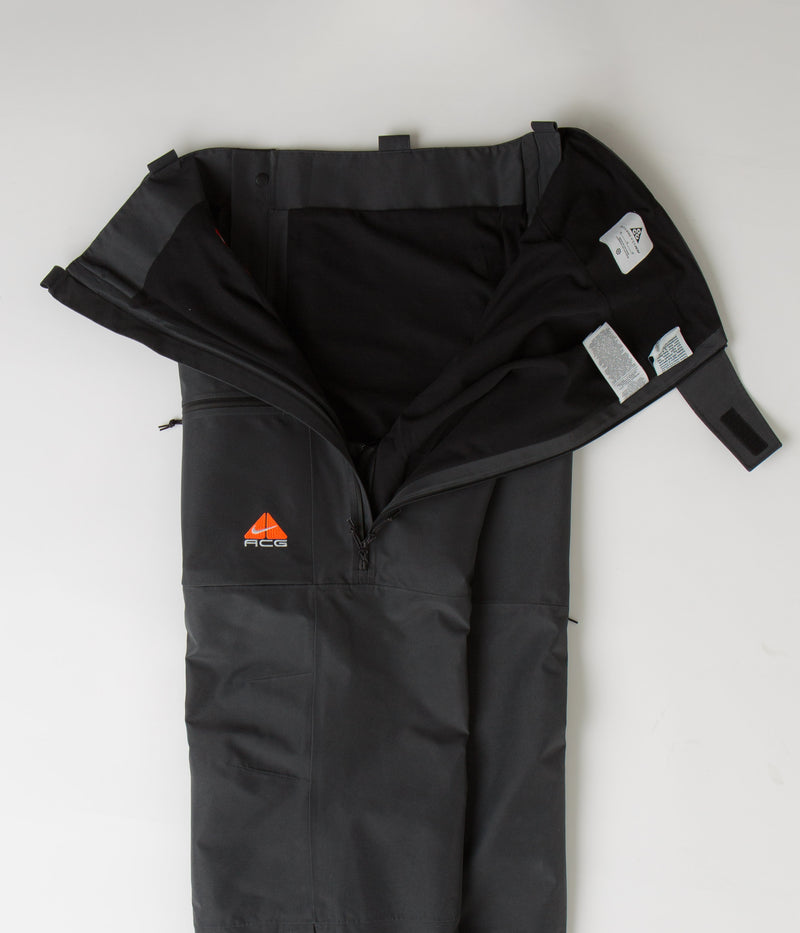 Nike ACG Chena Vortex Bib Pants in Anthracite and Anthracite / Summit White