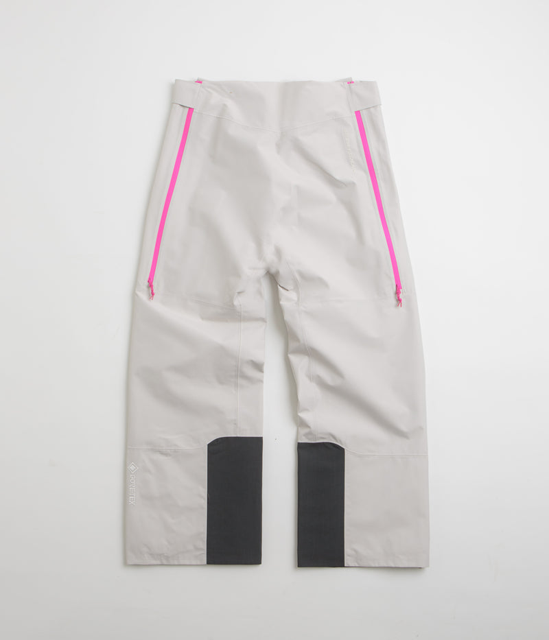 Nike ACG Chena Vortex Bib Pants in Light Orewood Brown and Anthracite / Summit White