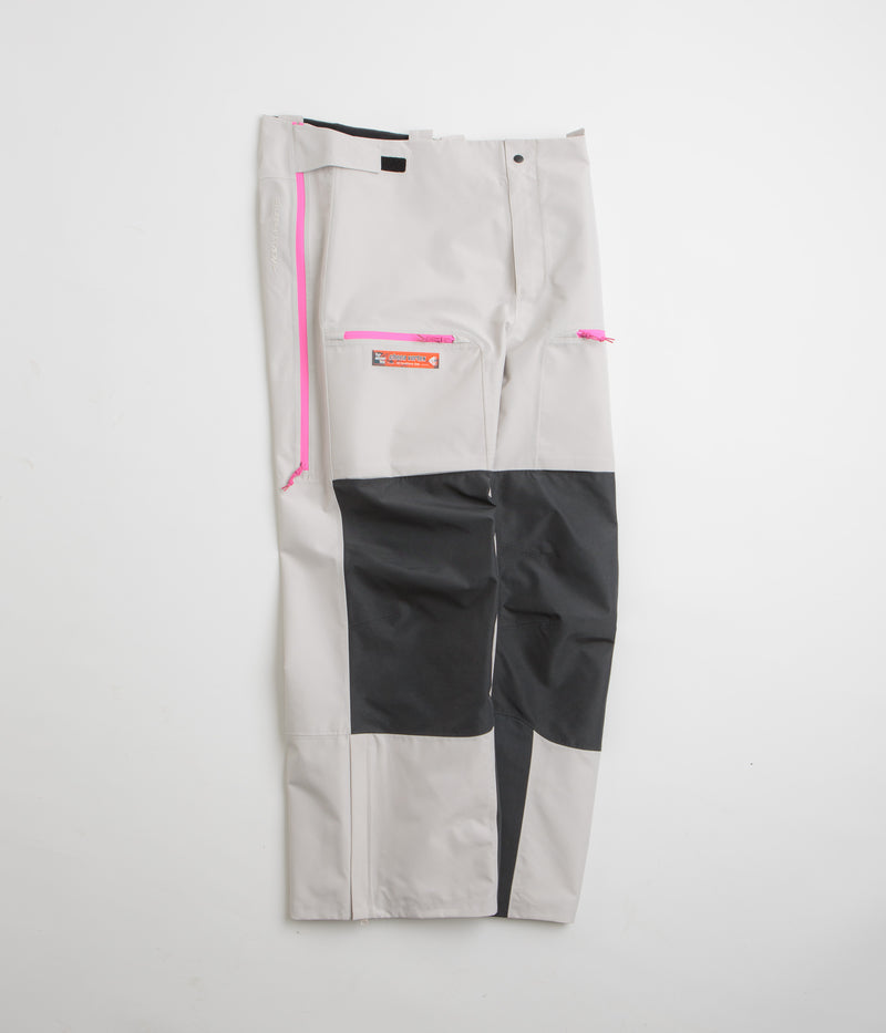 Nike ACG Chena Vortex Bib Pants in Light Orewood Brown and Anthracite / Summit White