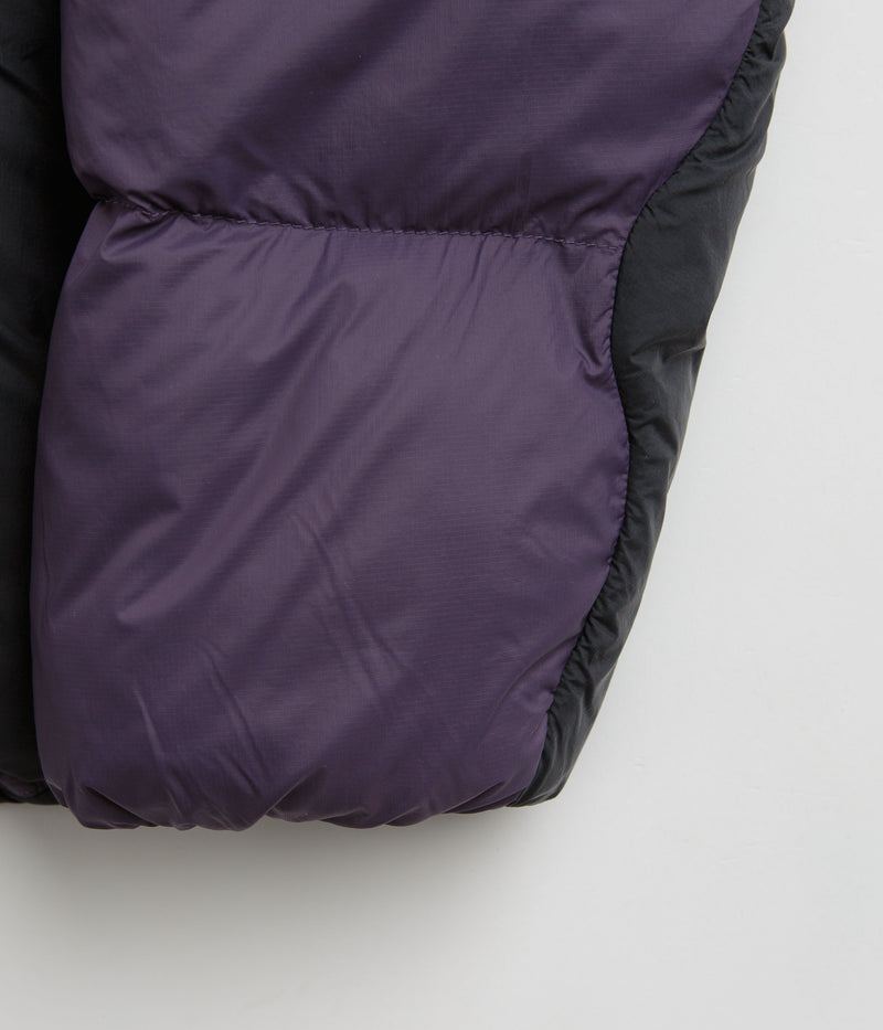 Nike ACG Lunar Lake Puffer Jacket in Dark Raisin and Black / Summit White