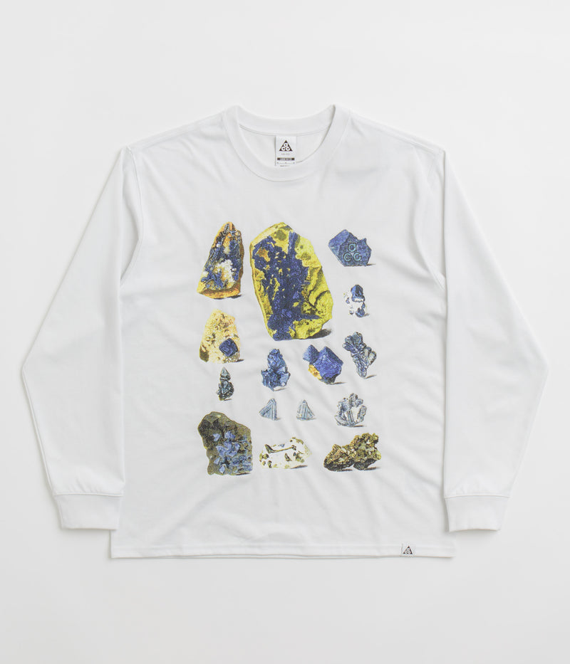 Nike ACG Minerals Long Sleeve T-Shirt in Summit White