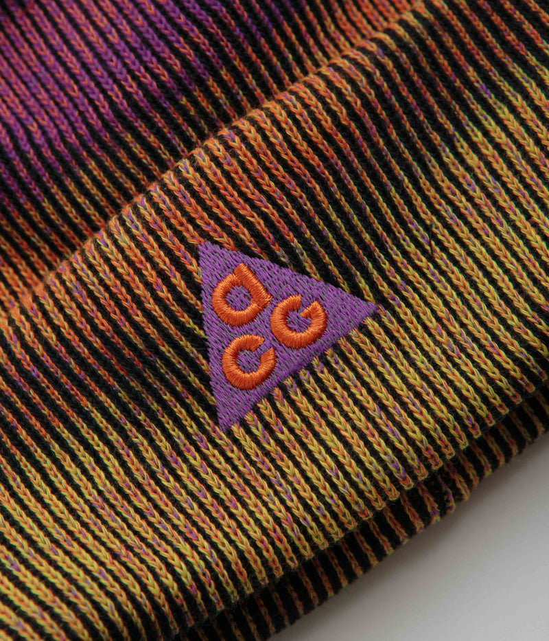 Nike ACG Peak Beanie in Safety Orange and Lightening / Safety Orange