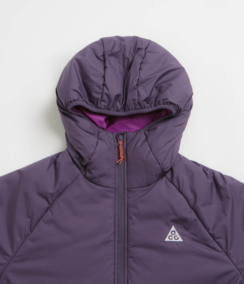 Nike ACG Rope De Dope PrimaLoft Jacket in Dark Raisin and Dark Raisin / Summit White
