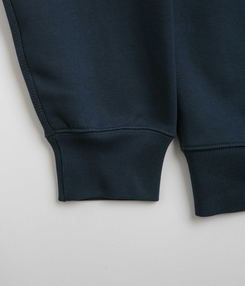 Nike ACG Therma-FIT Fleece Hoodie in Armory Navy and Black / Summit White