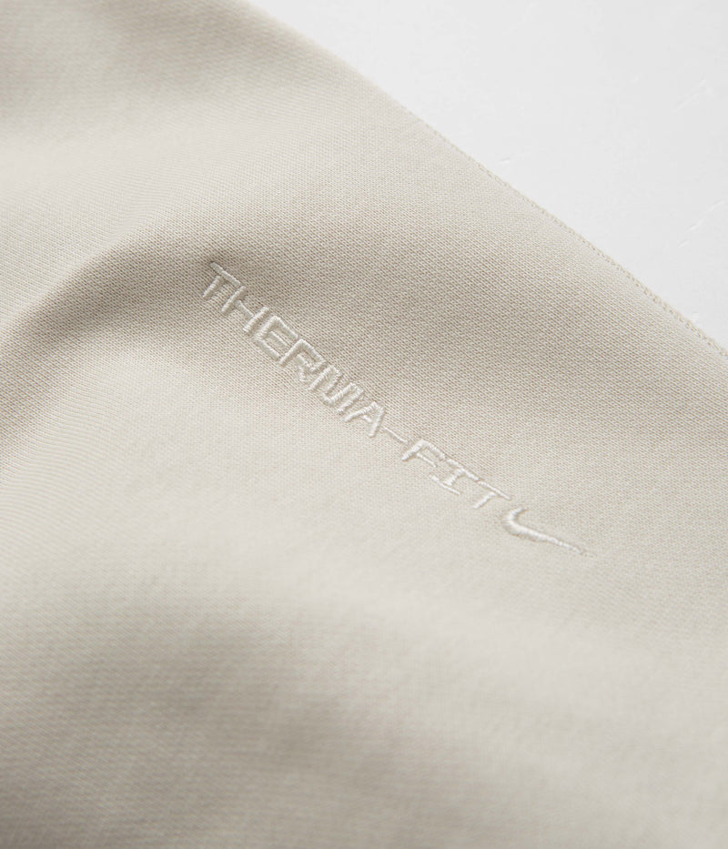 Nike ACG Therma-FIT Fleece Hoodie in Light Orewood Brown and Light Orewood Brown