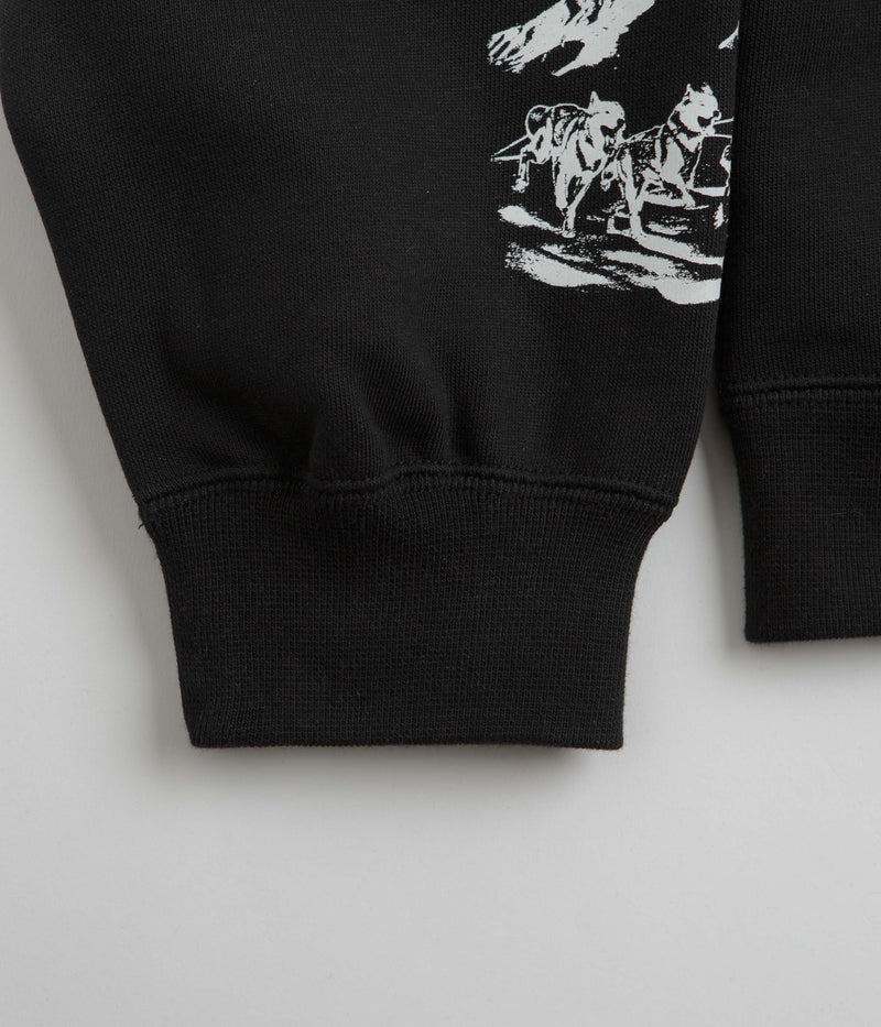 Nike ACG Womens Tuff Fleece Crewneck Sweatshirt in Black and Summit White