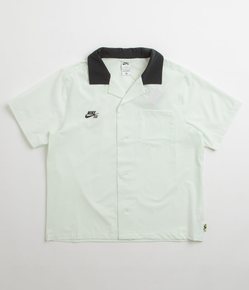 Nike SB Agnostic Bowler Shirt in Barely Green and Black